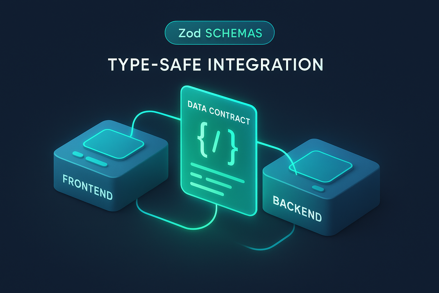 Type-Safe Frontend + Backend Contracts Using Shared Zod Schemas